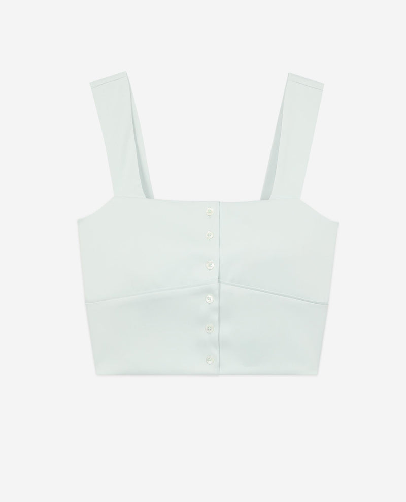 Crop Top - Vert D'Eau - Femme