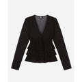 The Kooples - Top - Noir - Femme