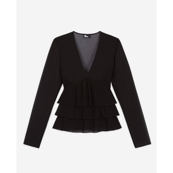 The Kooples - Top - Noir - Femme