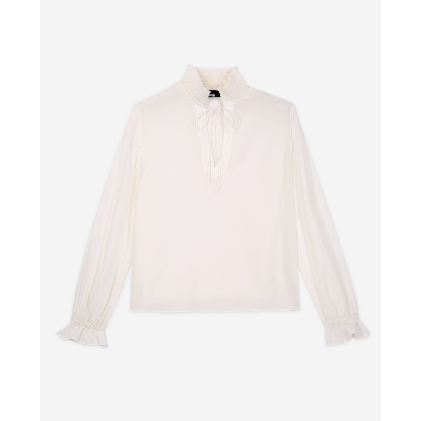 The Kooples - Silk Blouse - White - Women