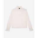 Blusa de seda - Blanco - Mujer