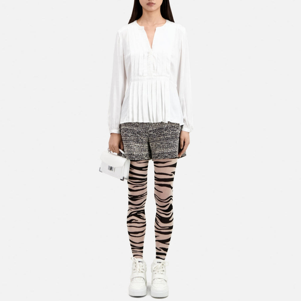The Kooples - Pleated Long-Sleeve Top - Women