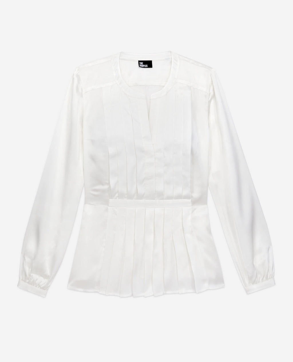 The Kooples - Pleated Long-Sleeve Top - Women