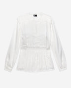 The Kooples - Pleated Long-Sleeve Top - Women