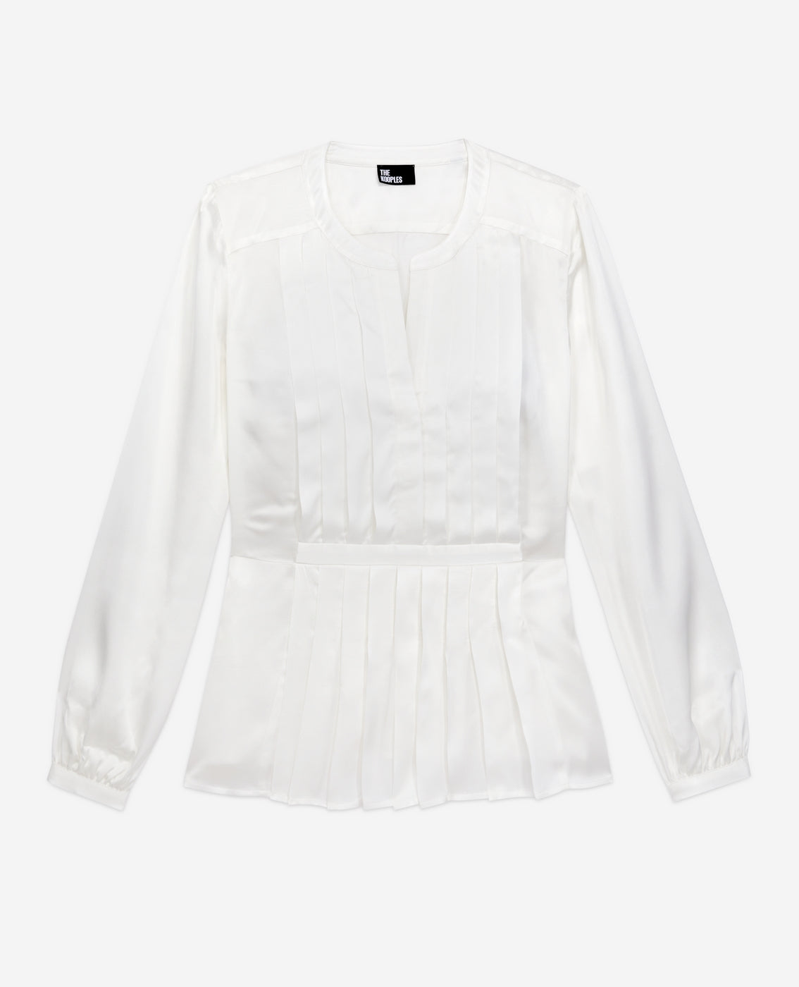 The Kooples - Pleated Long-Sleeve Top - Women