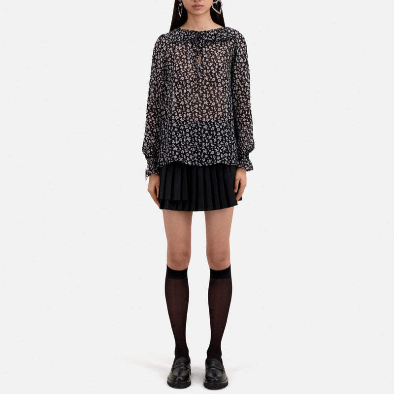 Blouse - Noir - Femme