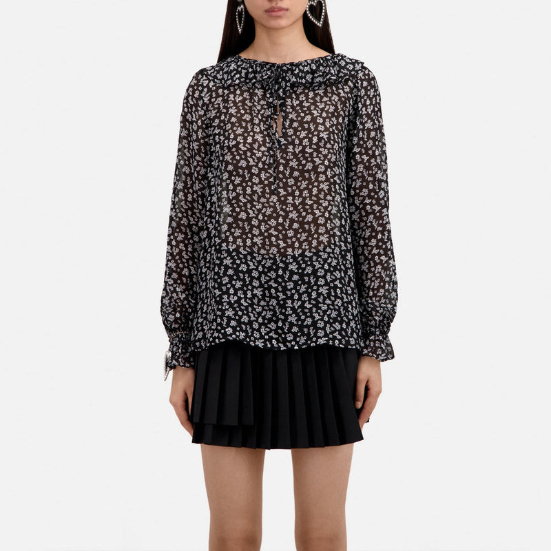 Blouse - Noir - Femme