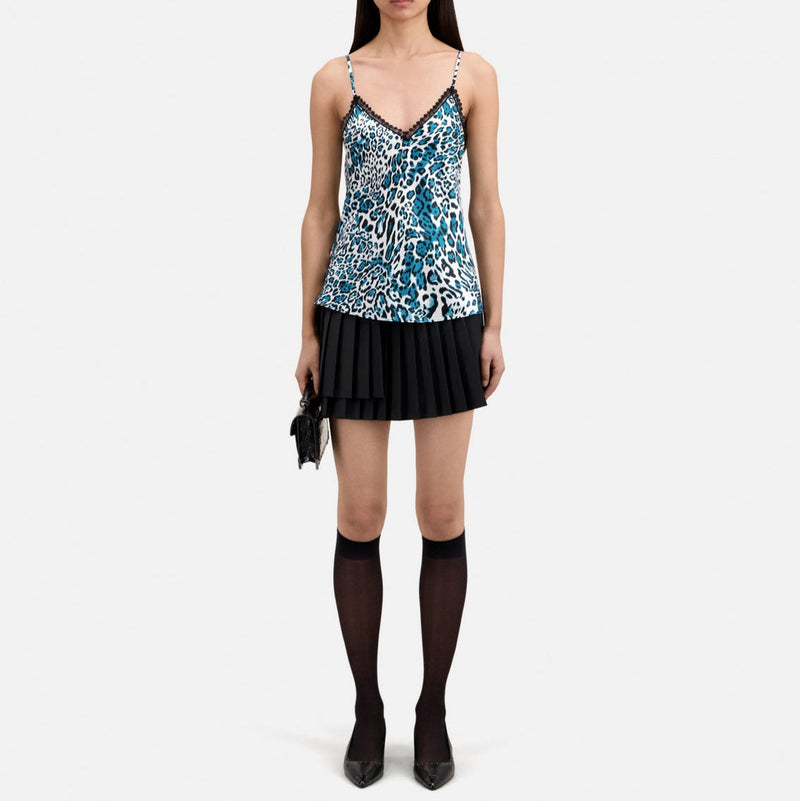 Top Babydoll Estampado - Mujer