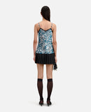 Top Babydoll Estampado - Mujer