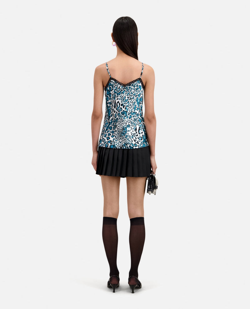 Top Babydoll Estampado - Mujer