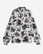 The Kooples - Silk Blouse - White - Women