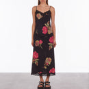 Camisola de seda - Negro - Mujer