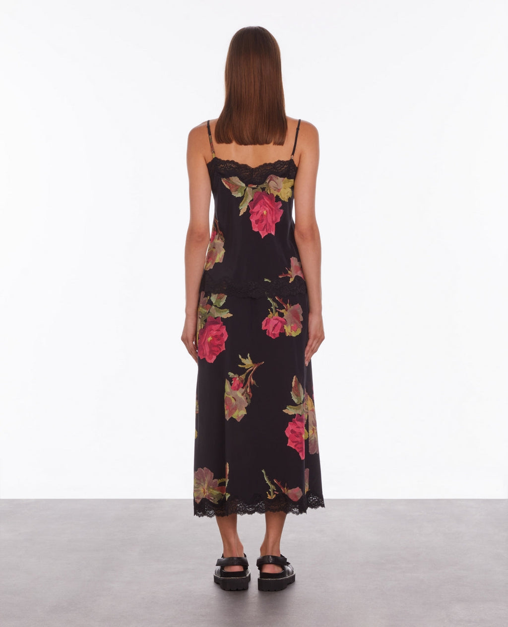 The Kooples - Silk Camisole - Black - Women