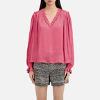 The Kooples - Blouse - Pink - Women