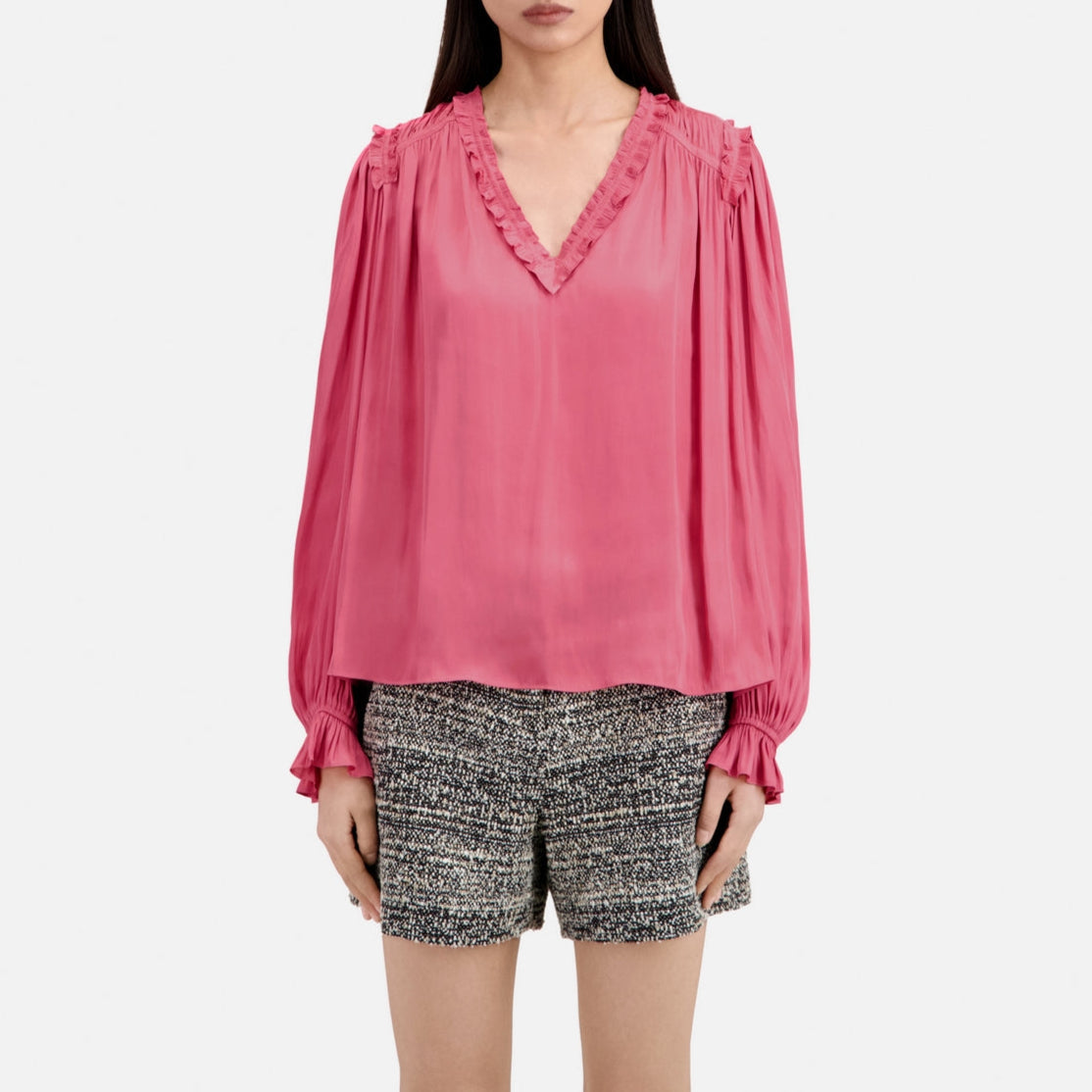 The Kooples - Blouse - Pink - Women