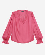 The Kooples - Blouse - Pink - Women