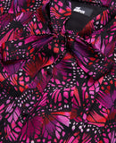 Blusa - Negro Y Rosa - Mujer