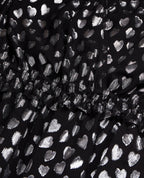 The Kooples - Top A Petits Coeurs Macnhe Longues Taille Elastiquee