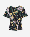 The Kooples - Top de Manga Corta Anudado