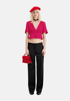 The Kooples - Top Manches Courtes Boutonne Devant