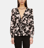 The Kooples - Top A Manches Longues En Jacquard