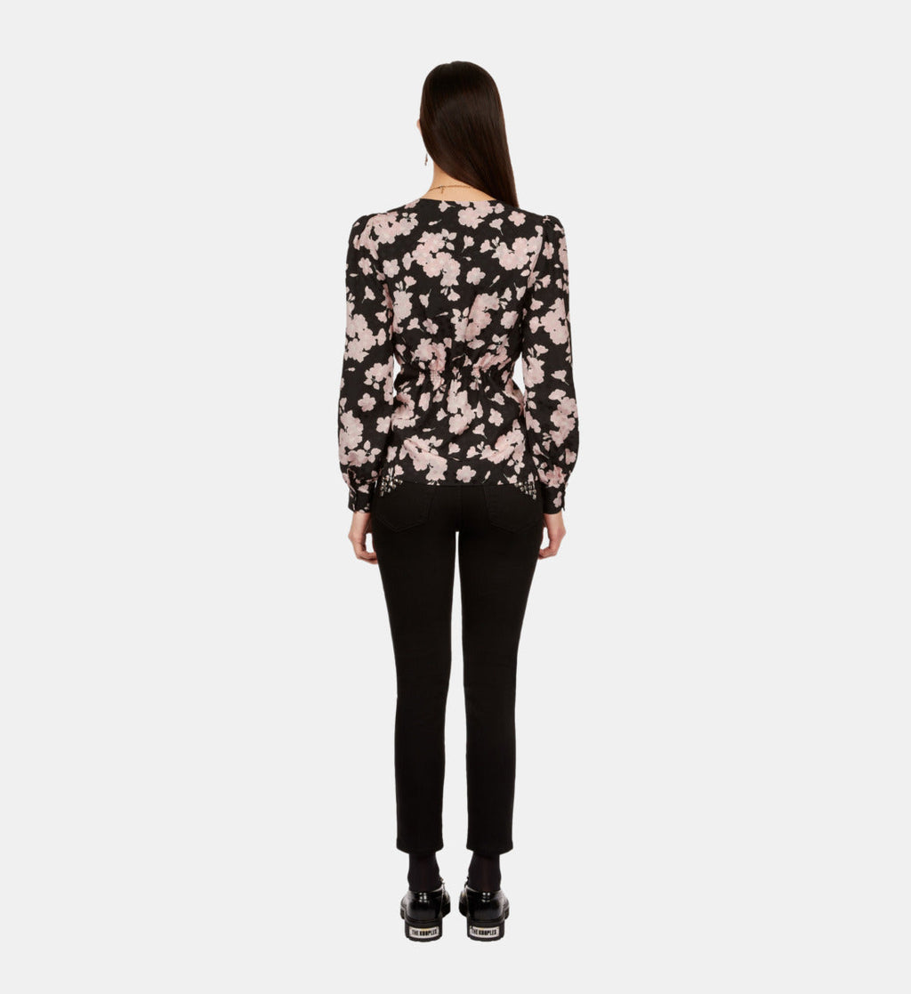 The Kooples - Top A Manches Longues En Jacquard