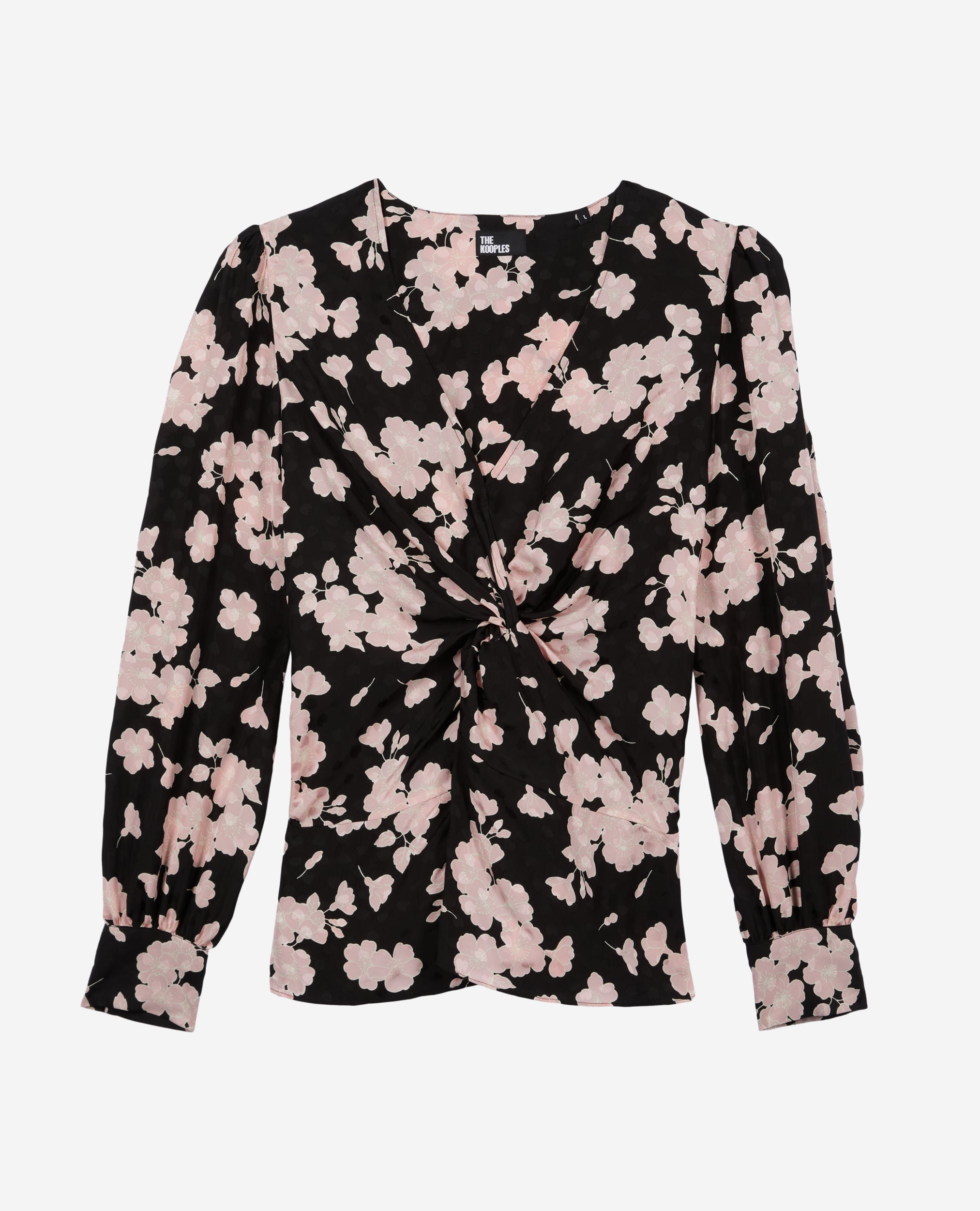 The Kooples - Top A Manches Longues En Jacquard