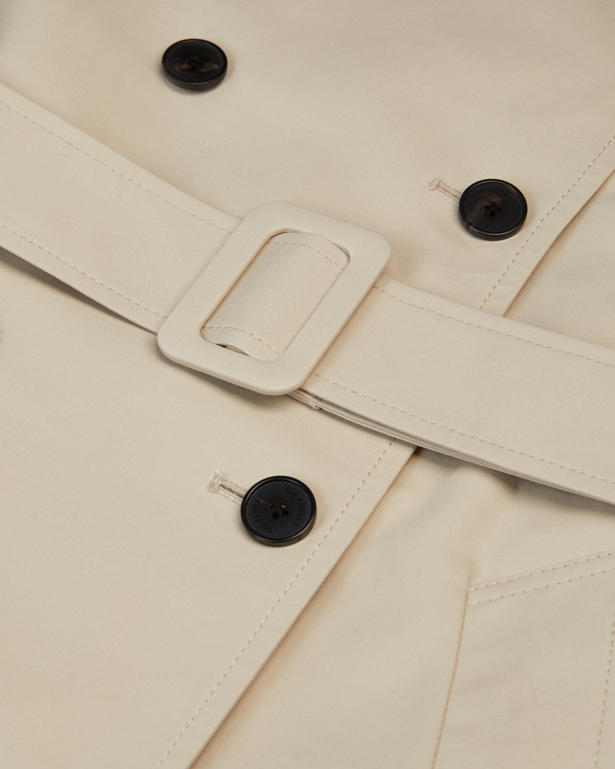 The Kooples - Trench Coat Droit Long