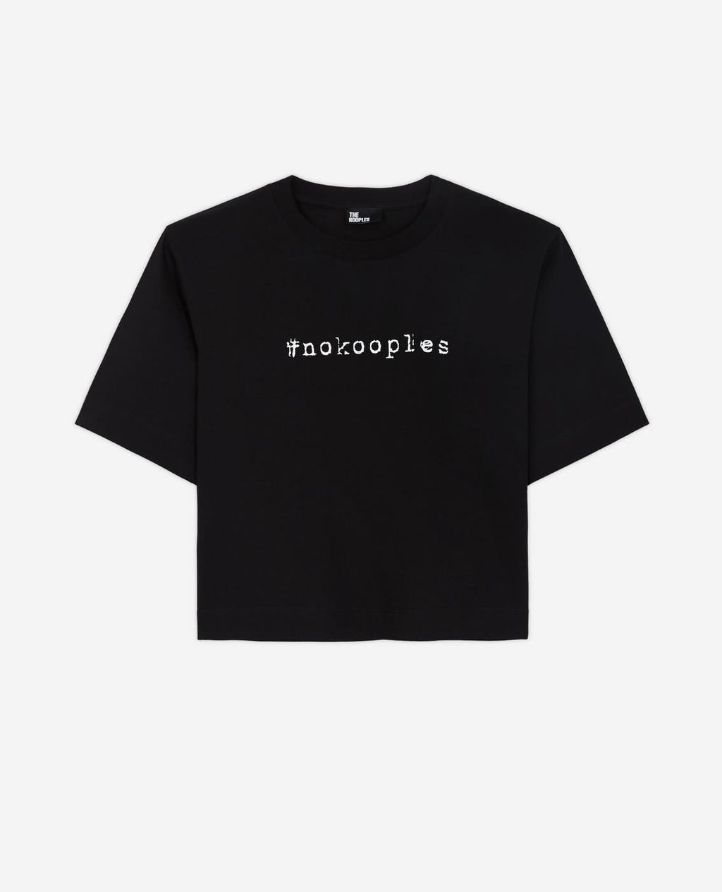 The Kooples - Camiseta de Manga Corta con Logo Delante y Detrás - Mujer