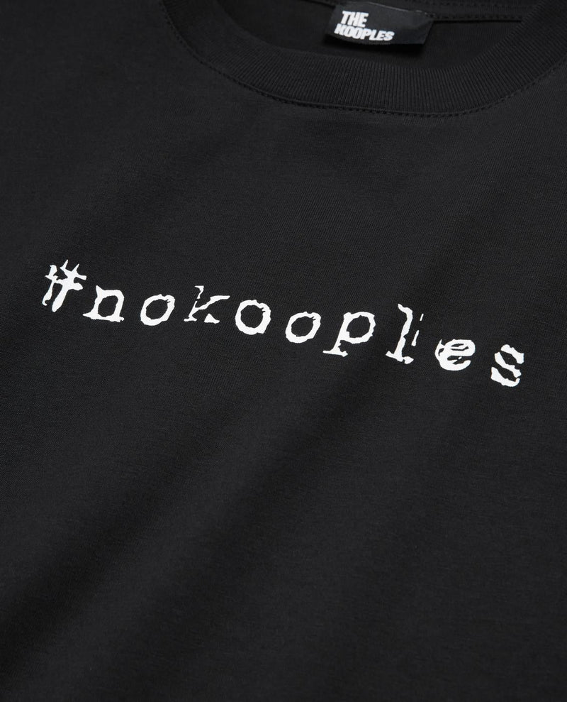 The Kooples - T-Shirt Manches Courtes Logo Devant Et Dos - Femme