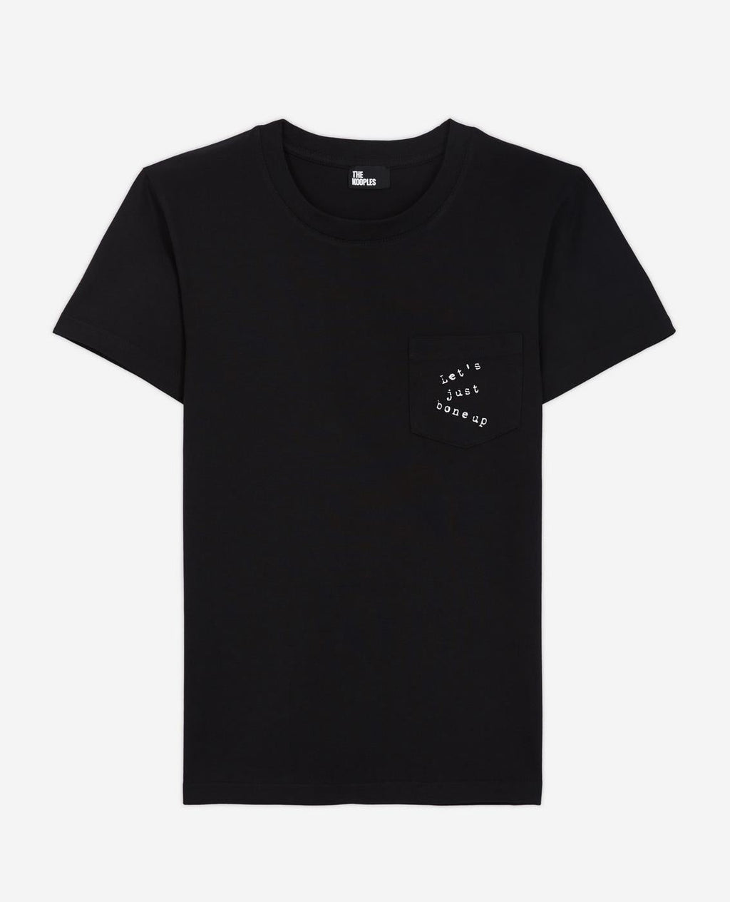 The Kooples - Short-Sleeve Monochrome Screen Print T-Shirt - Women