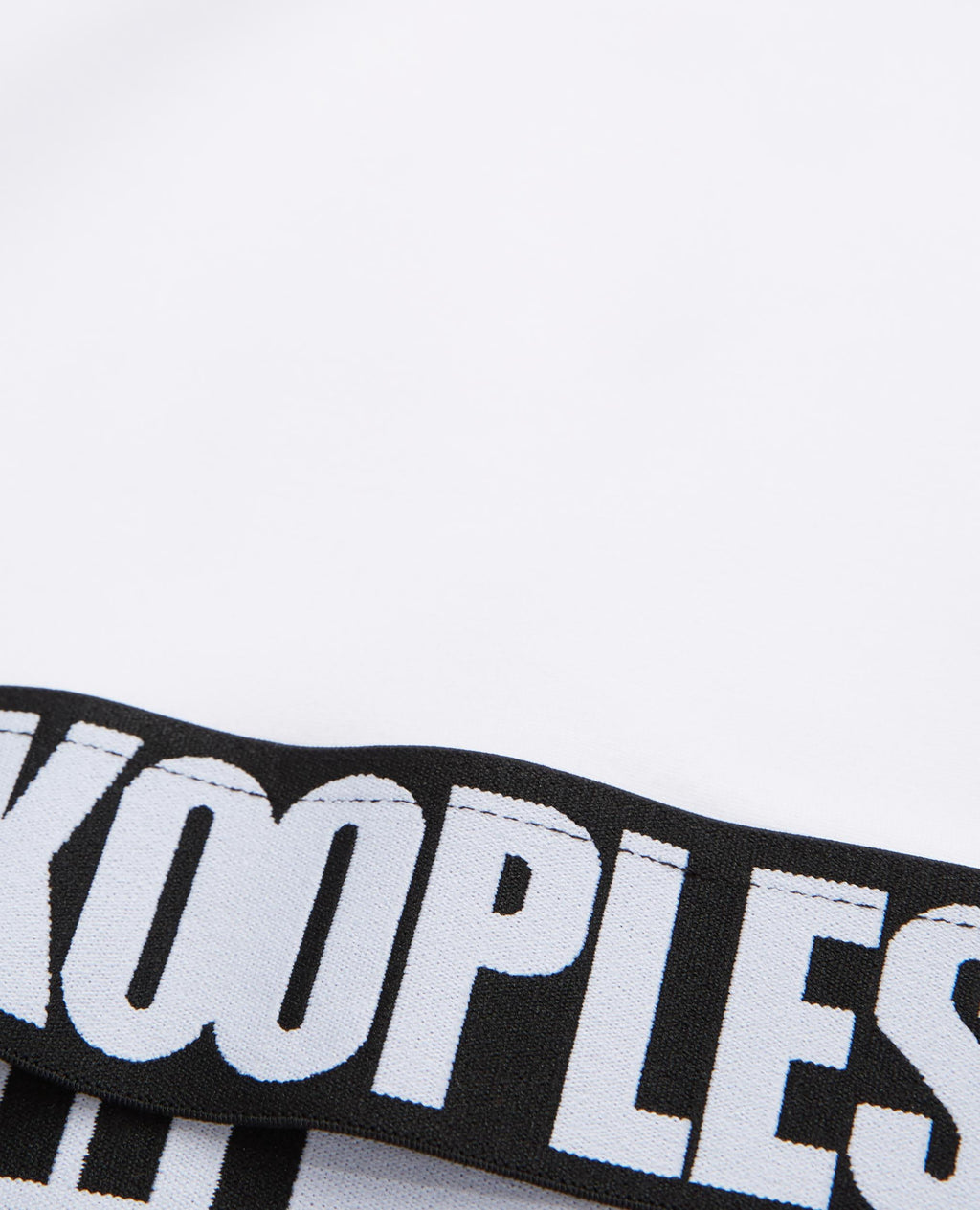 The Kooples - Women's White Logo Cropped T-Shirt - Women
