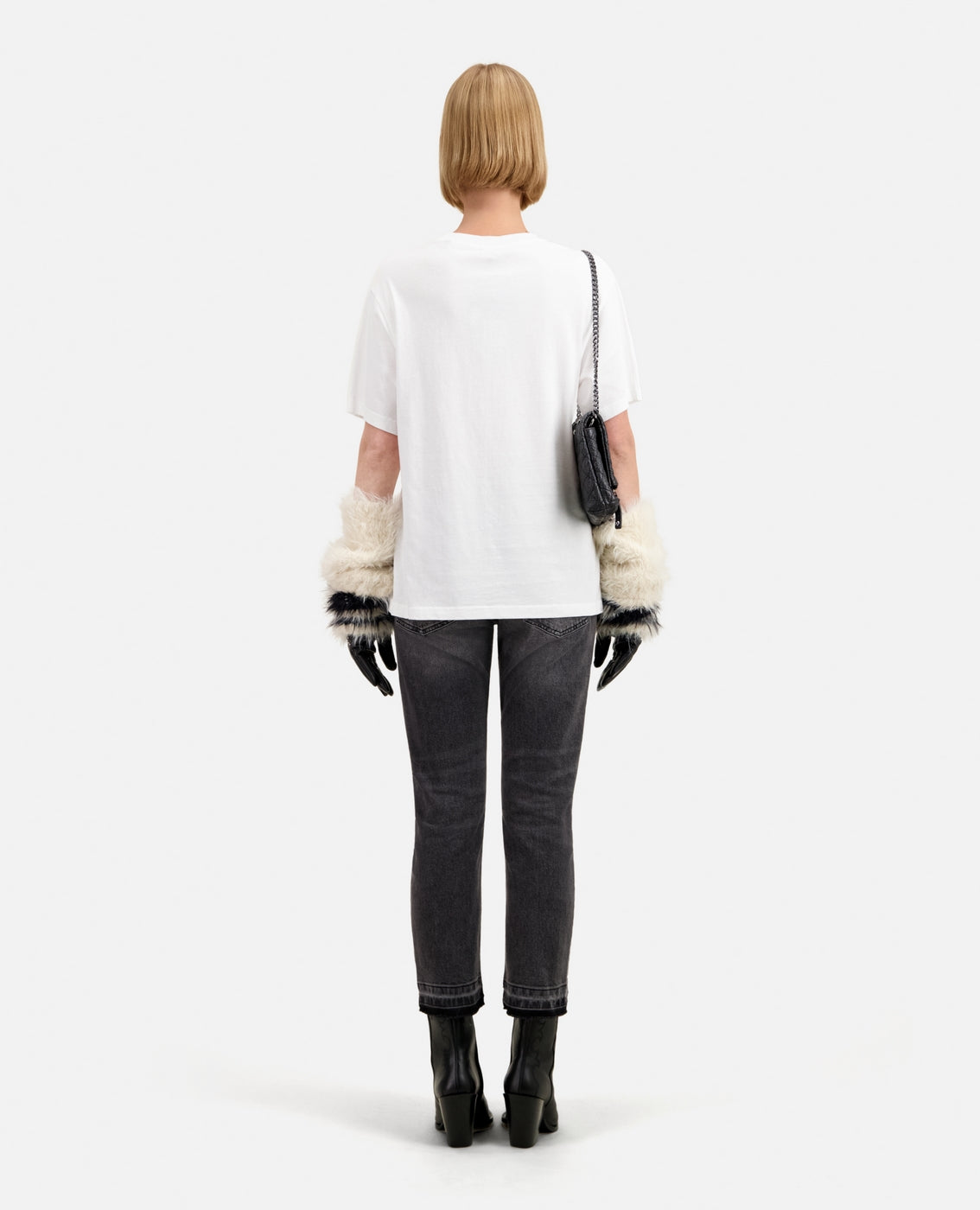 The Kooples - Camiseta de Manga Corta con Estampado Skull And Roses - Mujer