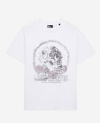 The Kooples - Camiseta de Manga Corta con Estampado Skull And Roses - Mujer