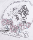 The Kooples - T-Shirt Manches Courtes Avec Print Skull And Roses - Femme
