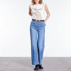 The Kooples - Camiseta - Crudo - Mujer