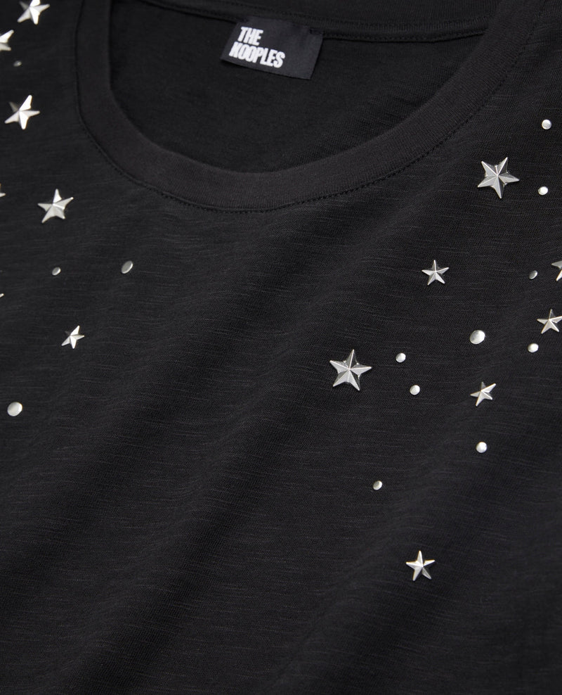 Top Avec Stars Studs - Femme