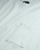T-Shirt Cropped A Poche Poitrine - Femme
