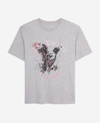 The Kooples - Short-Sleeve T-Shirt With Eagle Storm Print - Women
