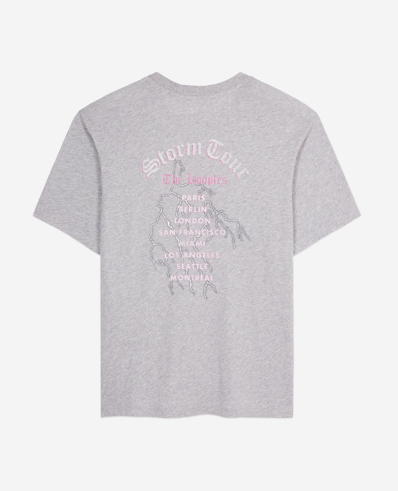 Camiseta de manga corta con estampado Eagle Storm - Mujer