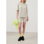 Camiseta Cuello Redondo - Silver - Mujer