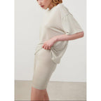 Camiseta Cuello Redondo - Silver - Mujer