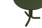 Nokk - Table Bistrot - Acier - Forest Green