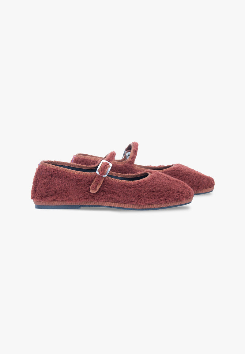 Furlanes Mary Janes Yeti - Terracota - Femme