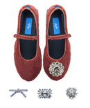 Furlanes Mary Janes Yeti - Terracota - Femme