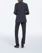 The Kooples - Chaqueta de Traje Recta en Lana - Negro - Mujer