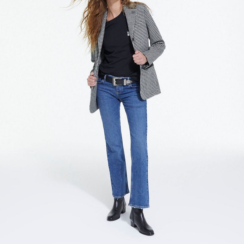 Blazer En Laine - Ecru - Femme