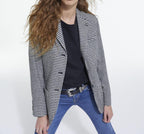 The Kooples - Blazer En Laine - Ecru - Femme