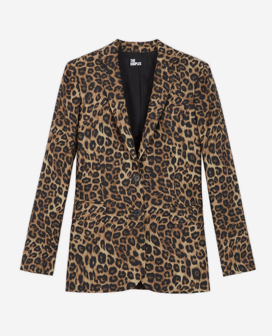 The Kooples - Jacket Only Leopard Print - Women