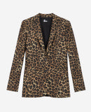 The Kooples - Veste Seule Print Leopard - Femme